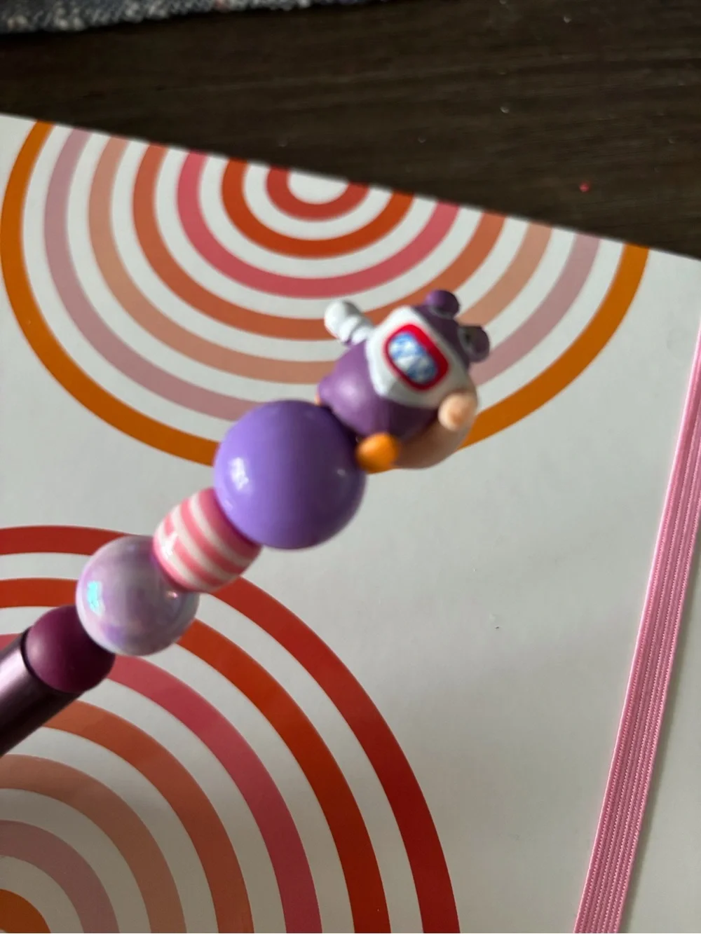 Mario: Wario Rabbit handmade beaded pen